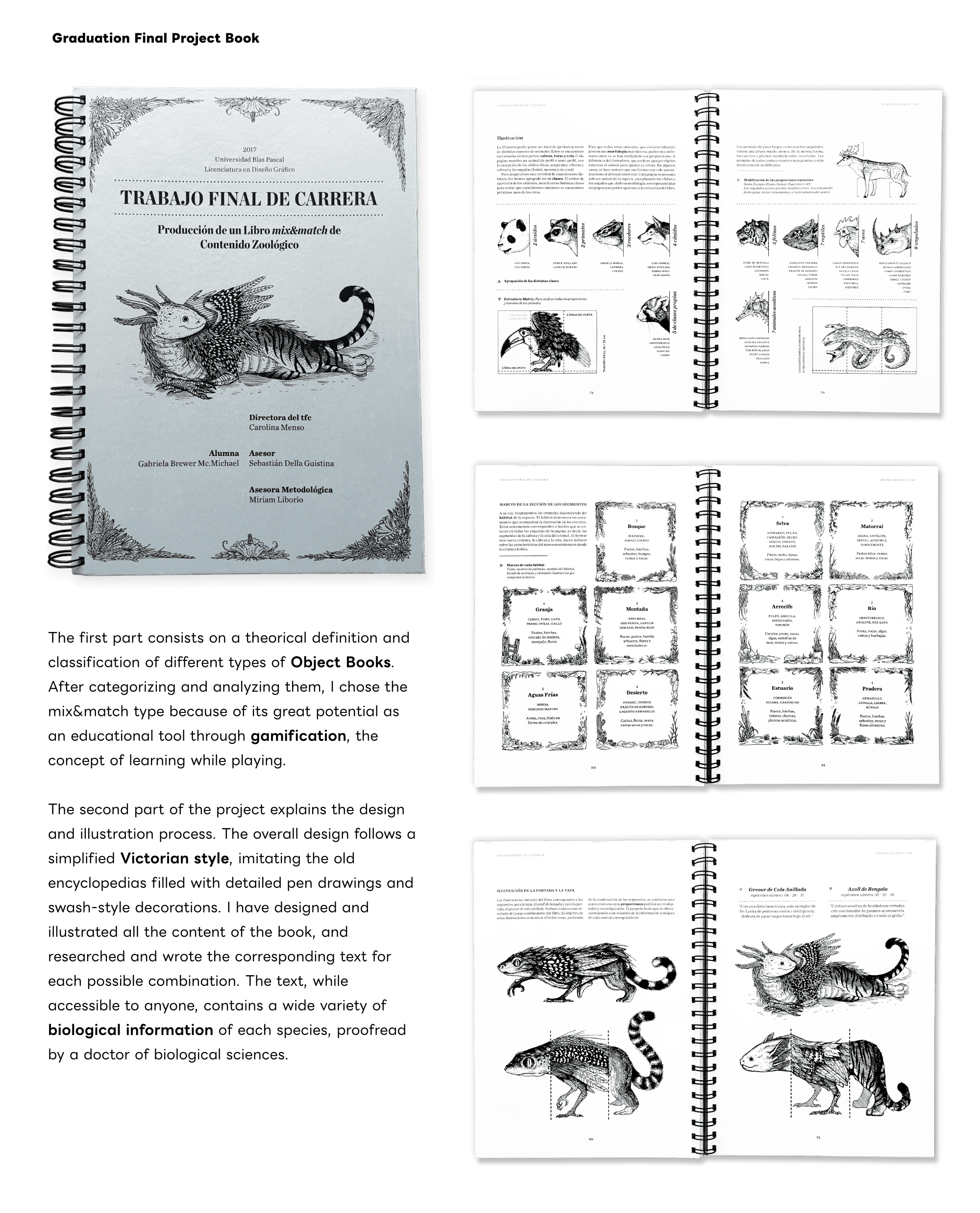 "Monstruopedia" Mix&Match Book